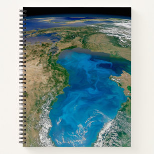 Blue Phytoplankton Bloom In The Black Sea Notebook