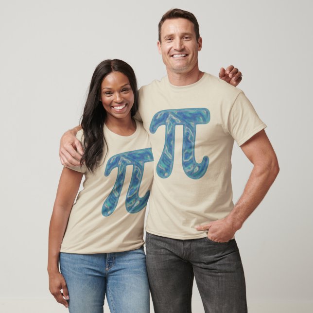 Blue Pi Dye T-Shirt (Unisex)