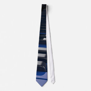 Blue Piano Tie