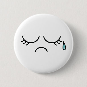 Blue Picadilly 2 Inch Round Button