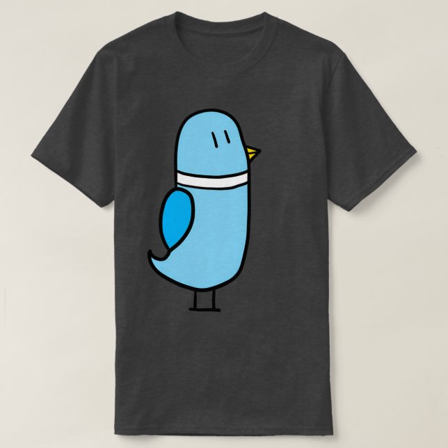 Blue pigeon 2 T-Shirt (Design Front)