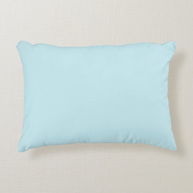 Blue Pillow Matching Kawaii Unicorn  (Front)