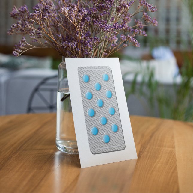 Blue Pills In A Packet Invitations (Creator Uploaded)