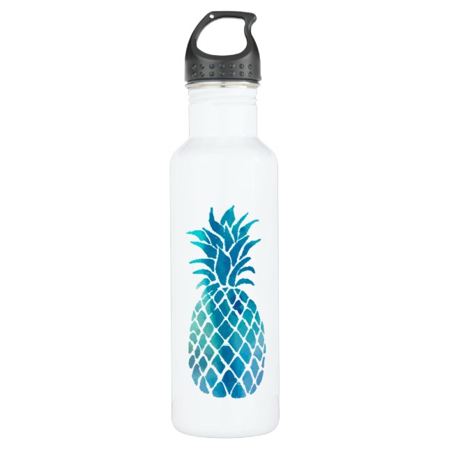 blue pineapple 710 ml water bottle (Front)