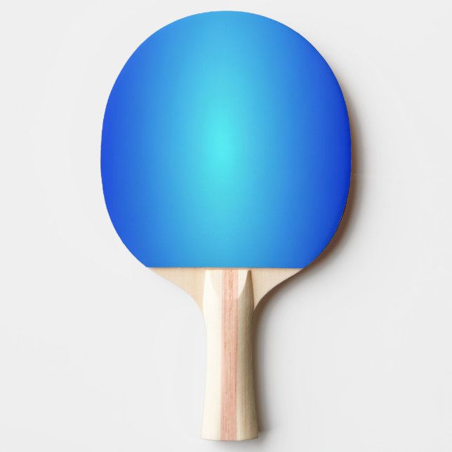 Blue Ping Pong Paddle (Front)