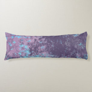 Blue, Pink and Purple Marble Abstract Body Pillow