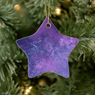 blue pink Ceramic Decoration