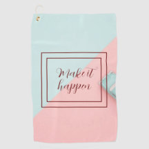 Blue Pink Make It Happen