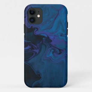 blue pink marble Case-Mate Tough Apple iPhone 11 Case