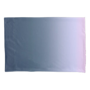 Blue-pink Ombre Pillowcase