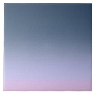 Blue-pink Ombre . Tile