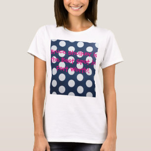 Blue Pink Polka Dots T-Shirt