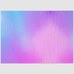 Blue Pink Purple Gradient Tissue Paper