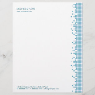 Blue Pixels letterhead