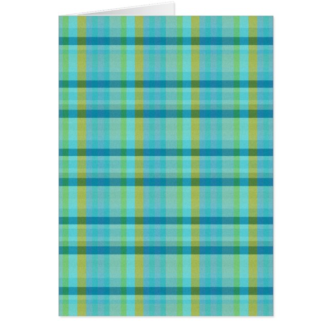 Blue Plaid by Shirley Taylor (Front)