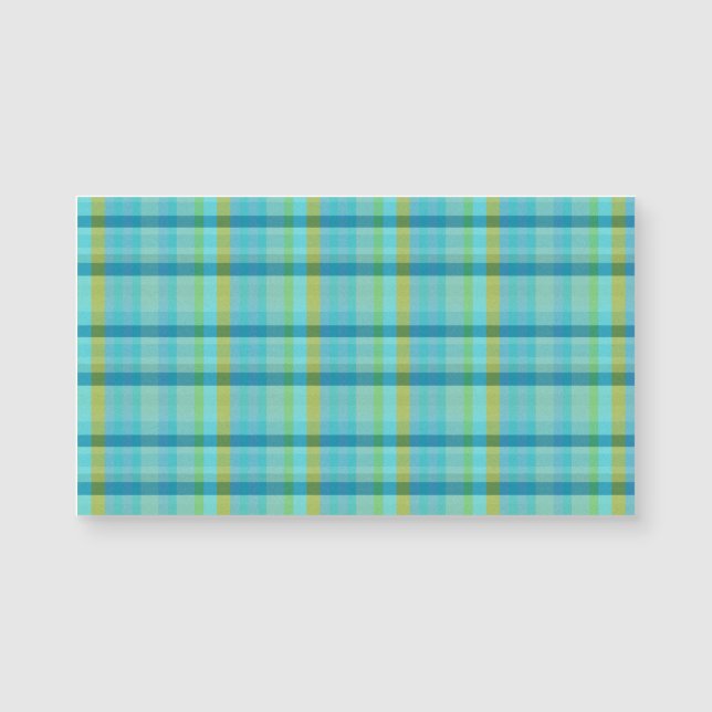 Blue Plaid by Shirley Taylor (Front)