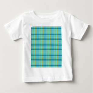 Blue Plaid by Shirley Taylor Baby T-Shirt
