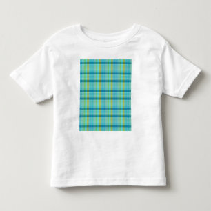 Blue Plaid by Shirley Taylor Toddler T-shirt