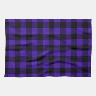 Blue Plaid Kitchen Towel