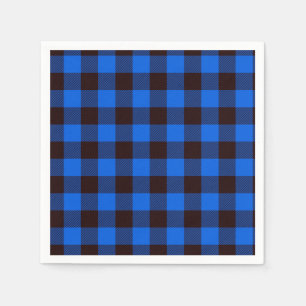 Blue Plaid Napkin