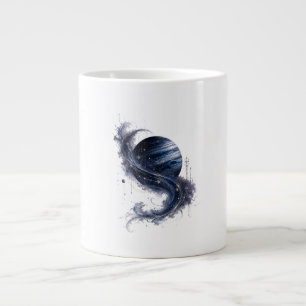 Blue Planet Cosmic Swirl Coffee Mug Celestial Sp