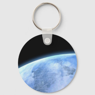 blue planet keychain