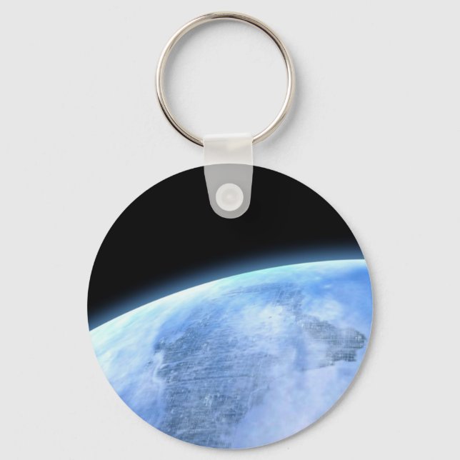 blue planet keychain (Front)
