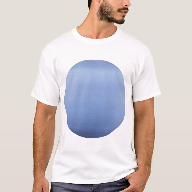 Blue planet minimal design. T-Shirt (Front)