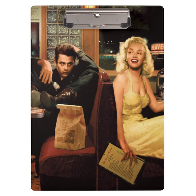 Blue Plate Clipboard (Front)