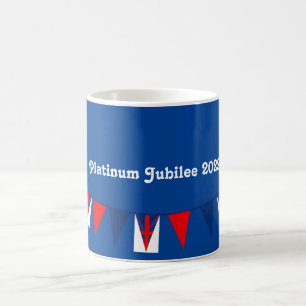 Blue Platinum 2022 Jubilee  Coffee Mug