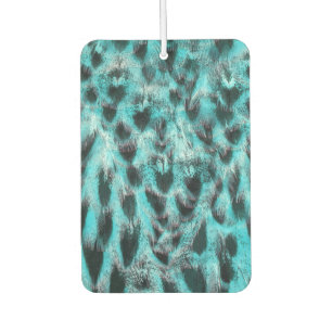Blue plumage - cool feather design air freshener