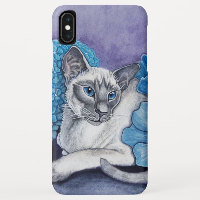 Blue Point Siamese cat Case-Mate iPhone Case (Back)