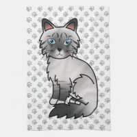 Blue Point Tabby Birman / Ragdoll Cute Cat & Paws