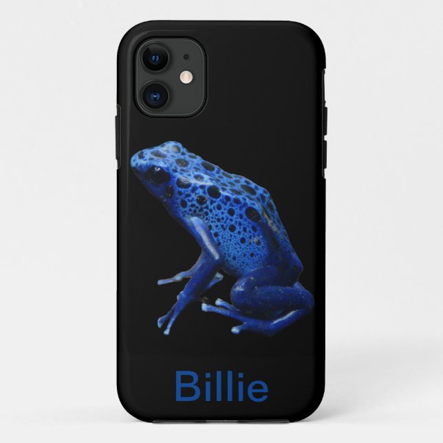 Blue Poison Dart Frog Case-Mate iPhone Case (Back)