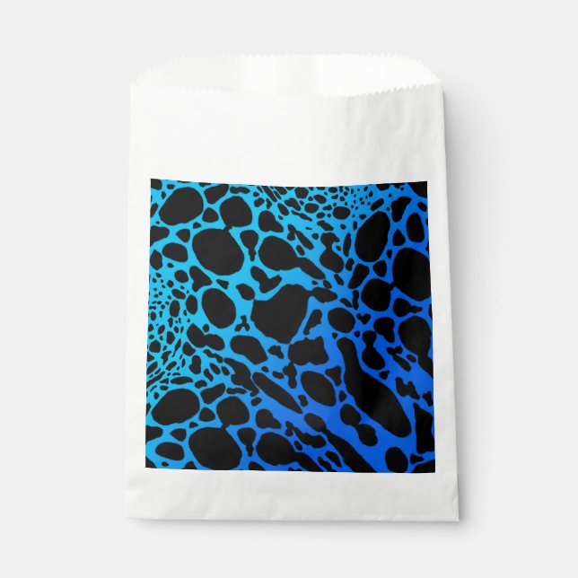 Blue Poison Dart Frog Favour Bag (Front)