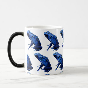 Blue Poison Dart Frog Magic Mug