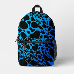 Blue Poison Dart Frog Printed Backpack