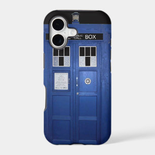 Blue Police Call Box (photo)