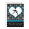 Blue Polka-Dot Gymnastics with heart