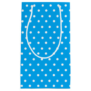 Blue Polka Dot Small Gift Bag