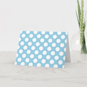 Blue Polka Dots, Polka Dot Pattern, Dots, Dotted Card