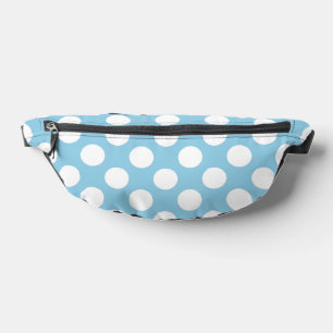 Blue Polka Dots, Polka Dot Pattern, Dots, Dotted Fanny Pack