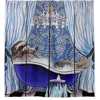 Blue Poodle Art Lover Gift- Cute, Funny Gift