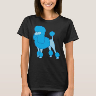 Blue Poodle       T-Shirt
