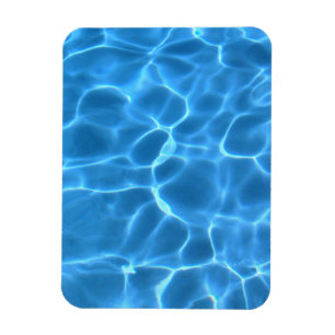 Blue Pool Pattern Magnet
