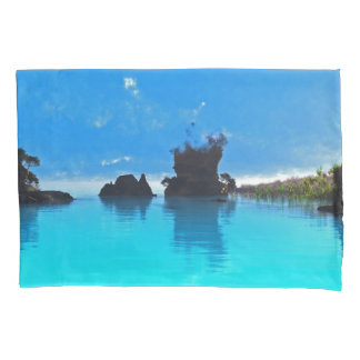 Blue Pool Pillowcase
