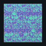 Blue pop art bubble wrap<br><div class="desc">Pop art bubble wrap pattern in blue and turquoise</div>