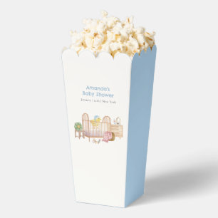 Blue Popcorn Nursery Toys Chicken Baby Shower Favor Box