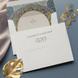 Blue Poppies Art Nouveau Vintage Mucha Envelope<br><div class="desc">Wrap your wedding invitation in an envelope as elegant as its message. Our Poppies Art Nouveau Wedding Envelopes are a perfect harmony of tradition and aesthetics, inspired by the unrivaled work of Alphonse Mucha. Mucha, a legendary Czech artist, became synonymous with the Art Nouveau movement in the early 20th century....</div>