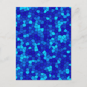 BLUE POSTCARD